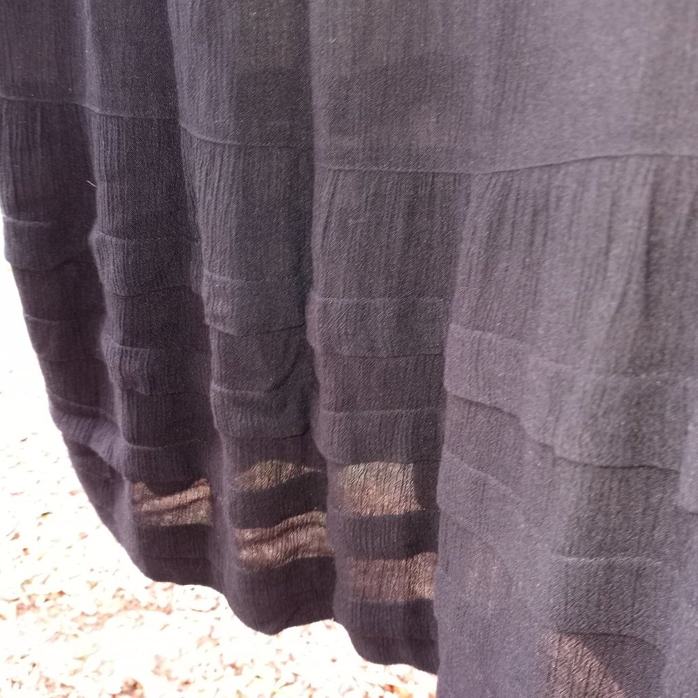 Free People black dress with beads, charms, sequins and embroidery - Picture 14 of 14